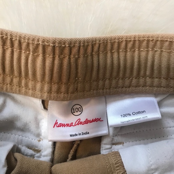 Hanna Andersson ⚜️ Striped Fleece & Khakis Set - Picture 7 of 9